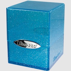 Ultra Pro Satin Cube Deck Box - Glitter Blue